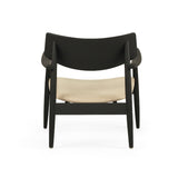 Harlow American Oak Occasional Chair – Black