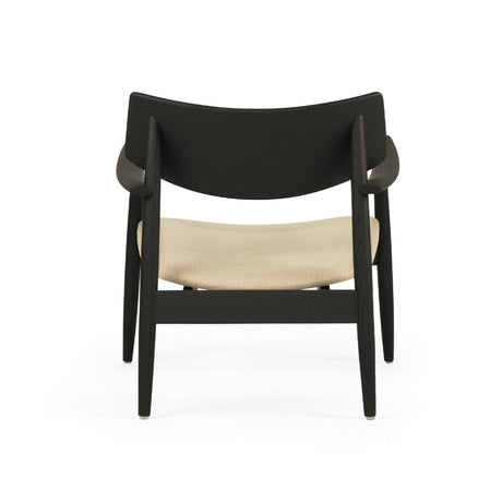 Harlow American Oak Occasional Chair – Black