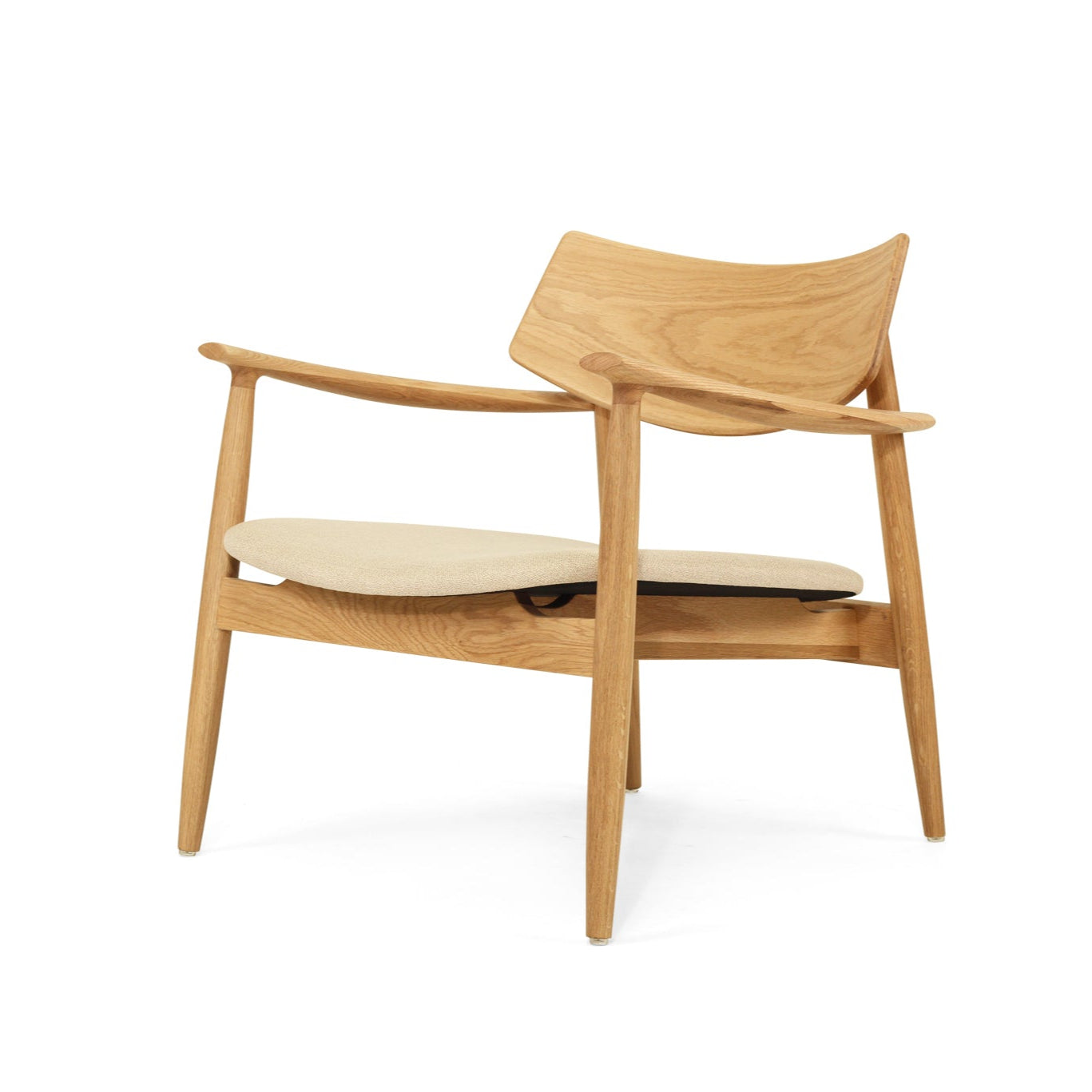 Harlow American Oak Occasional Chair – Natural