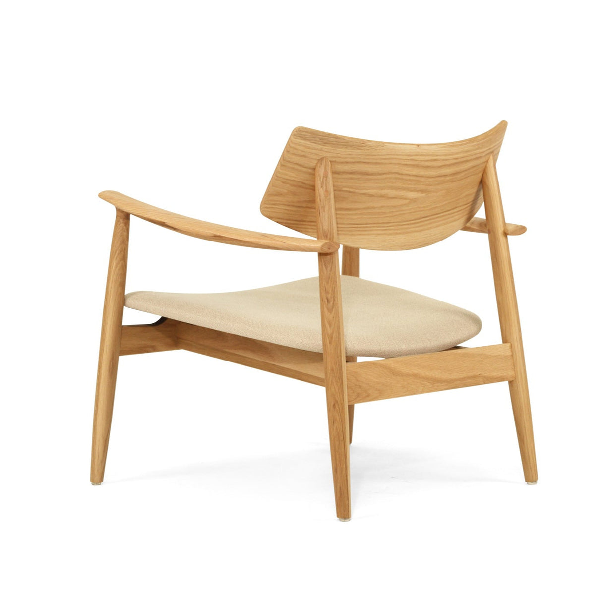 Harlow American Oak Occasional Chair – Natural