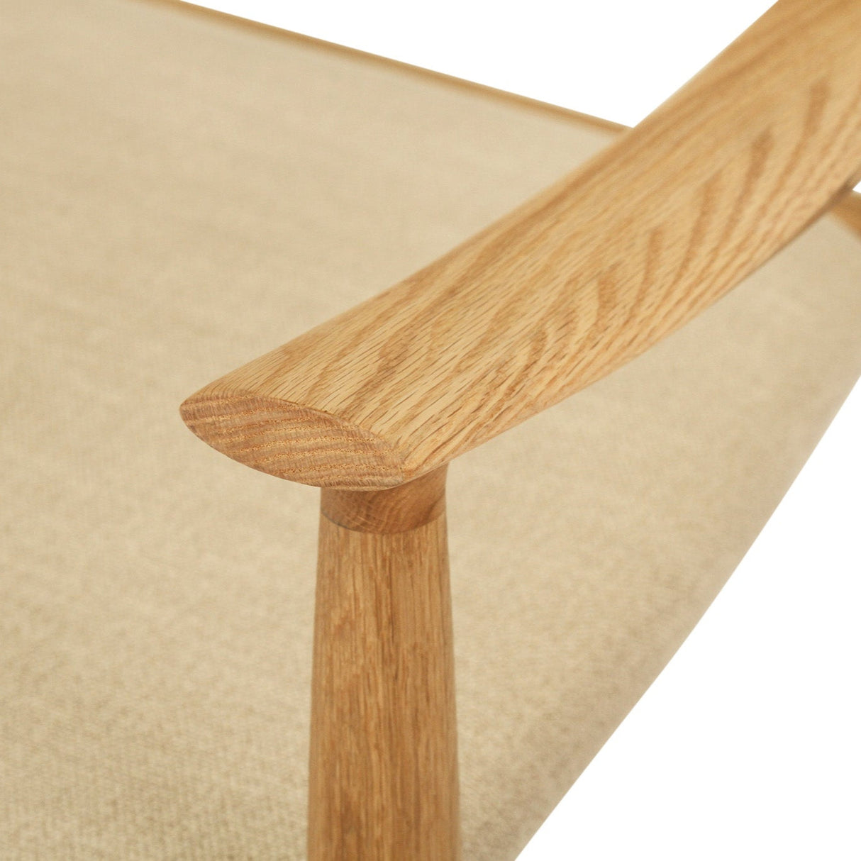 Harlow American Oak Occasional Chair – Natural