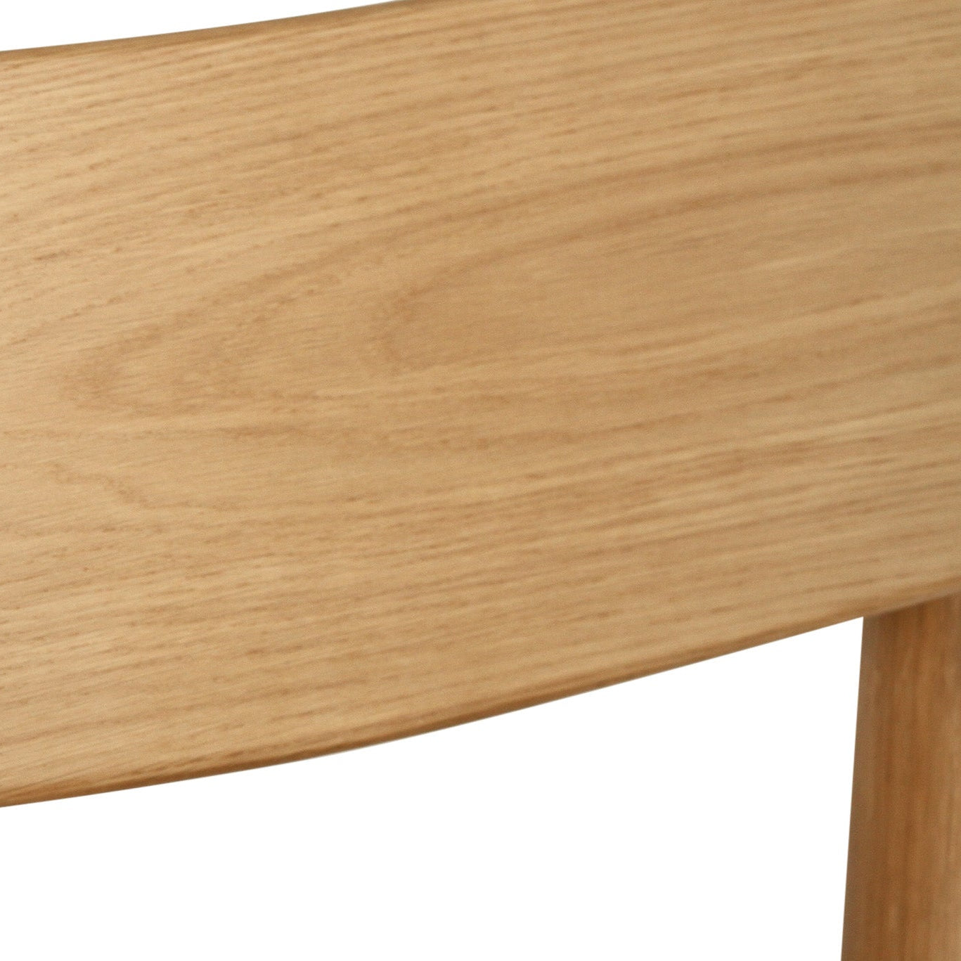 Harlow American Oak frame Dining Armchair – Natural with Timber Seat