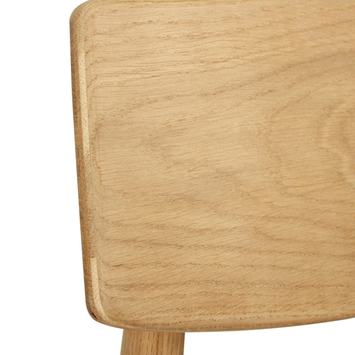 Harlow Black American Oak Dining Chair – Natural