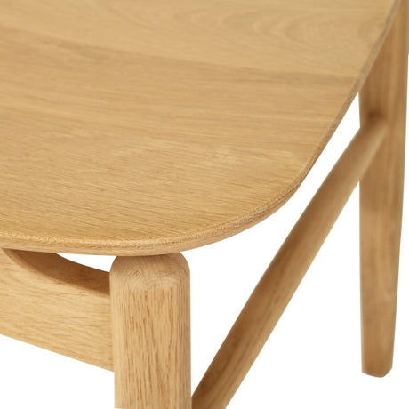 Harlow Black American Oak Dining Chair – Natural with Timber Seat