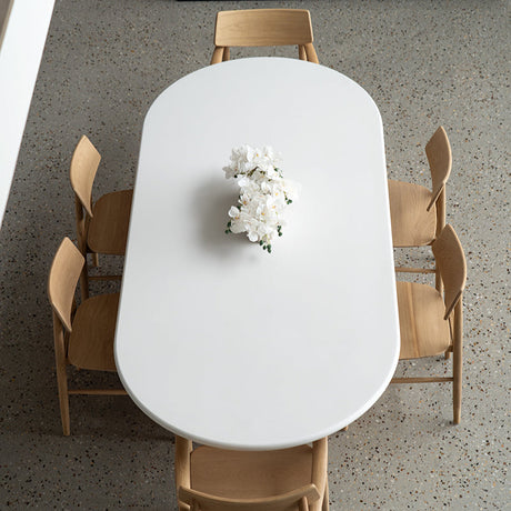 Harlow Black American Oak Dining Chair – Natural with Timber Seat