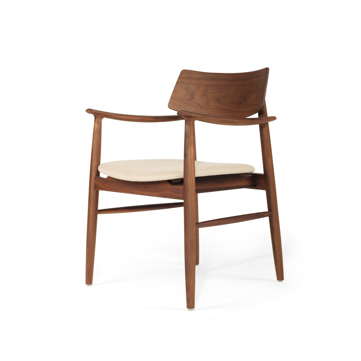 Harlow Black American Walnut Dining Chair – Walnut