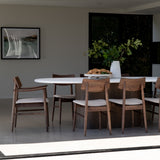 Harlow Black American Walnut Dining Chair – Walnut