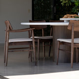 Harlow Black American Walnut Dining Chair – Walnut