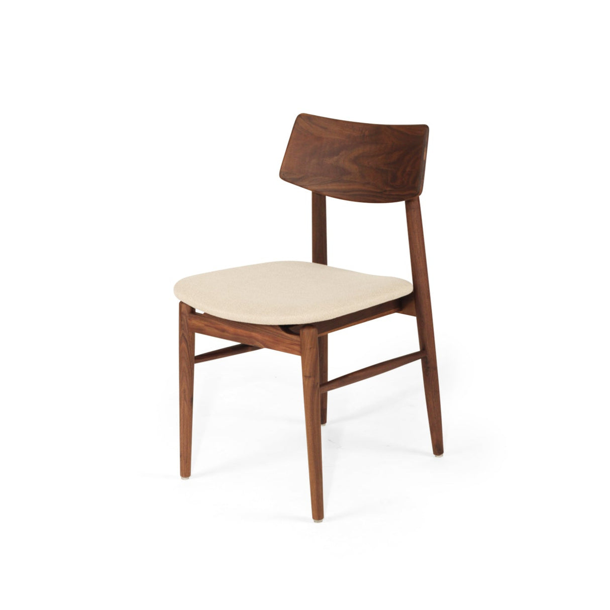 Harlow Black American Walnut Dining Chair – Walnut