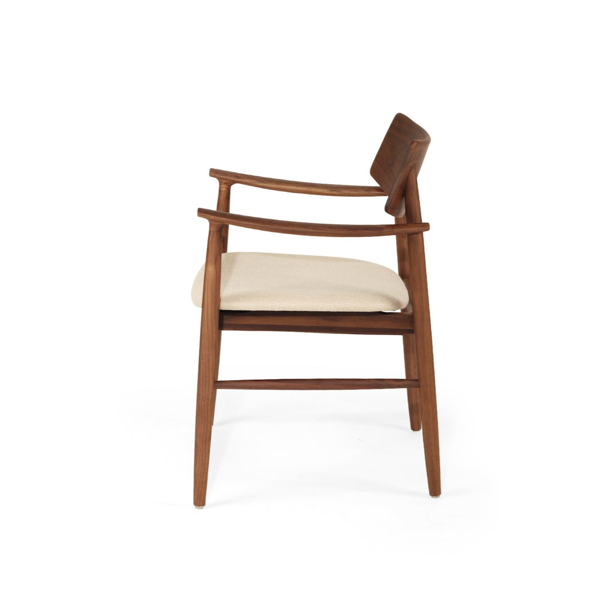 Harlow Black American Walnut Dining Chair – Walnut