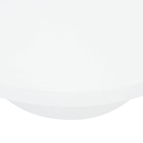 Harper White Micro Cement Coffee Table 0.8m