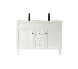 Harrington Floor PVC Cabinet Vanity 1200mm (Matte White) (Double Bowl)