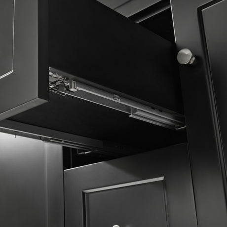 Harrington Floor PVC Cabinet Vanity 1200mm (Matte Black) (Single Bowl)