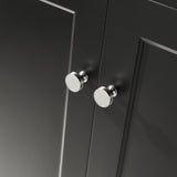 Harrington Freestanding PVC Vanity 900mm (Matte Black)
