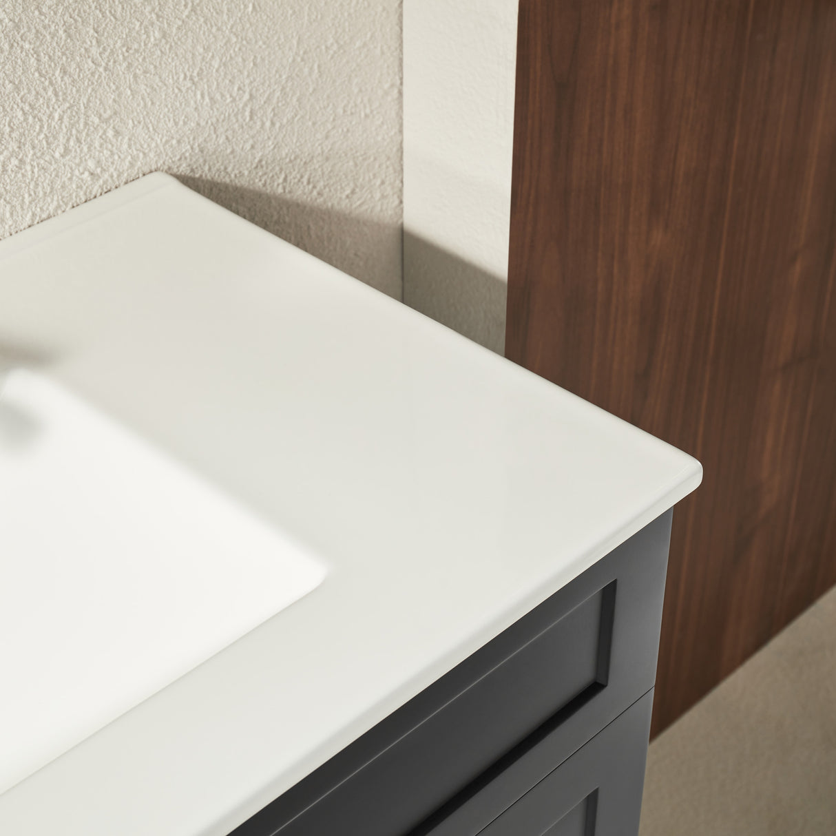 Harrington Freestanding PVC Vanity 900mm (Matte Black)