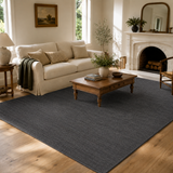 Harvest 801 Charcoal Wool Viscose Rug