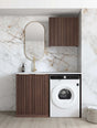 Havana Sable Walnut Laundry Kit 1305x600x2100