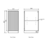 Havana Sable Walnut Mini Laundry Kit (430mm)