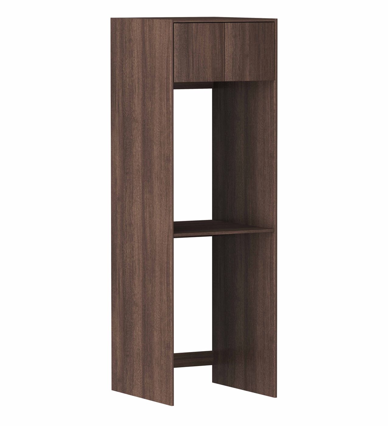 Havana Walnut Tall Washing Machine Cabinet (2100mm)