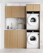 Havana Woodland Oak Laundry Kit 1715x600x2100