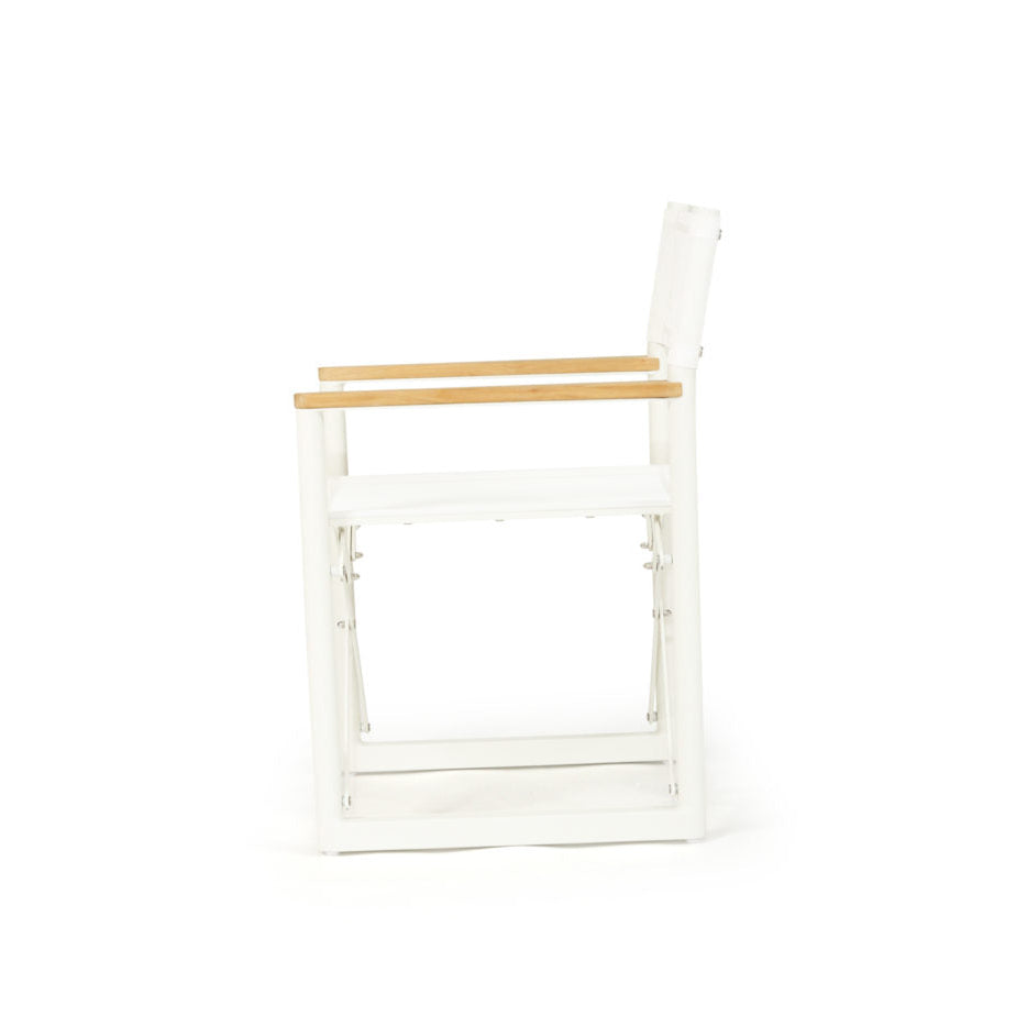 Hayden Outpost Teak Director Chair - 0.855m
