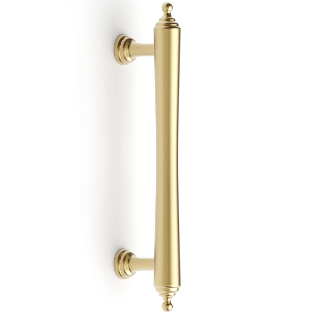 Heirloom - Brushed Brass Handle (Premium Solid Brass Construction)