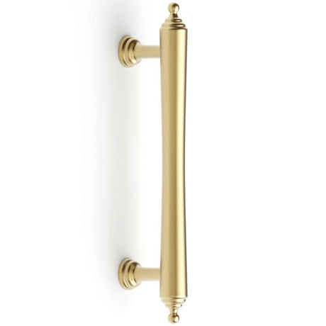 Heirloom - Brushed Brass Handle (Premium Solid Brass Construction)