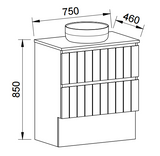 Timberline HENLEY Floor Standing Vanity (All Sizes)