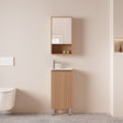 Hera Vanity Floor Standing-MDF-Slim Cabinet-Elegant Oak - 01