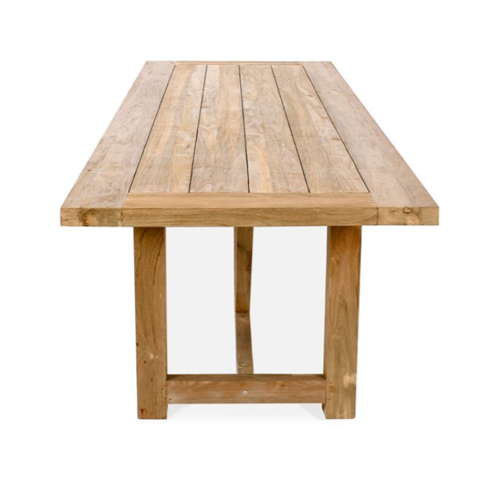 Highlander Teak Outdoor Dining Table – 2.3m