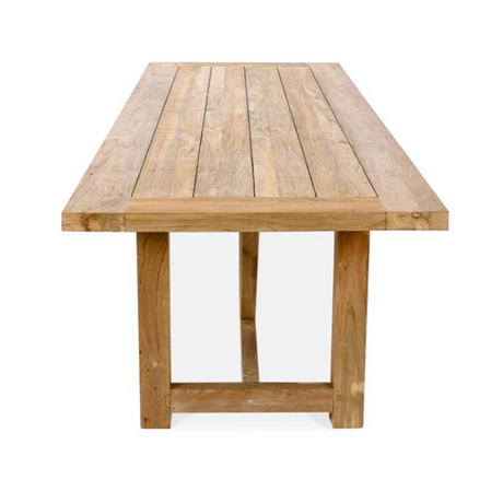 Highlander Teak Outdoor Dining Table – 2.3m
