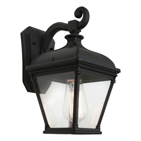 Hotham Outdoor Wall Light Black IP43