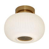 Hutton 1 Light Batten Fix Gold