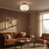 Hutton 1 Light Batten Fix Gold