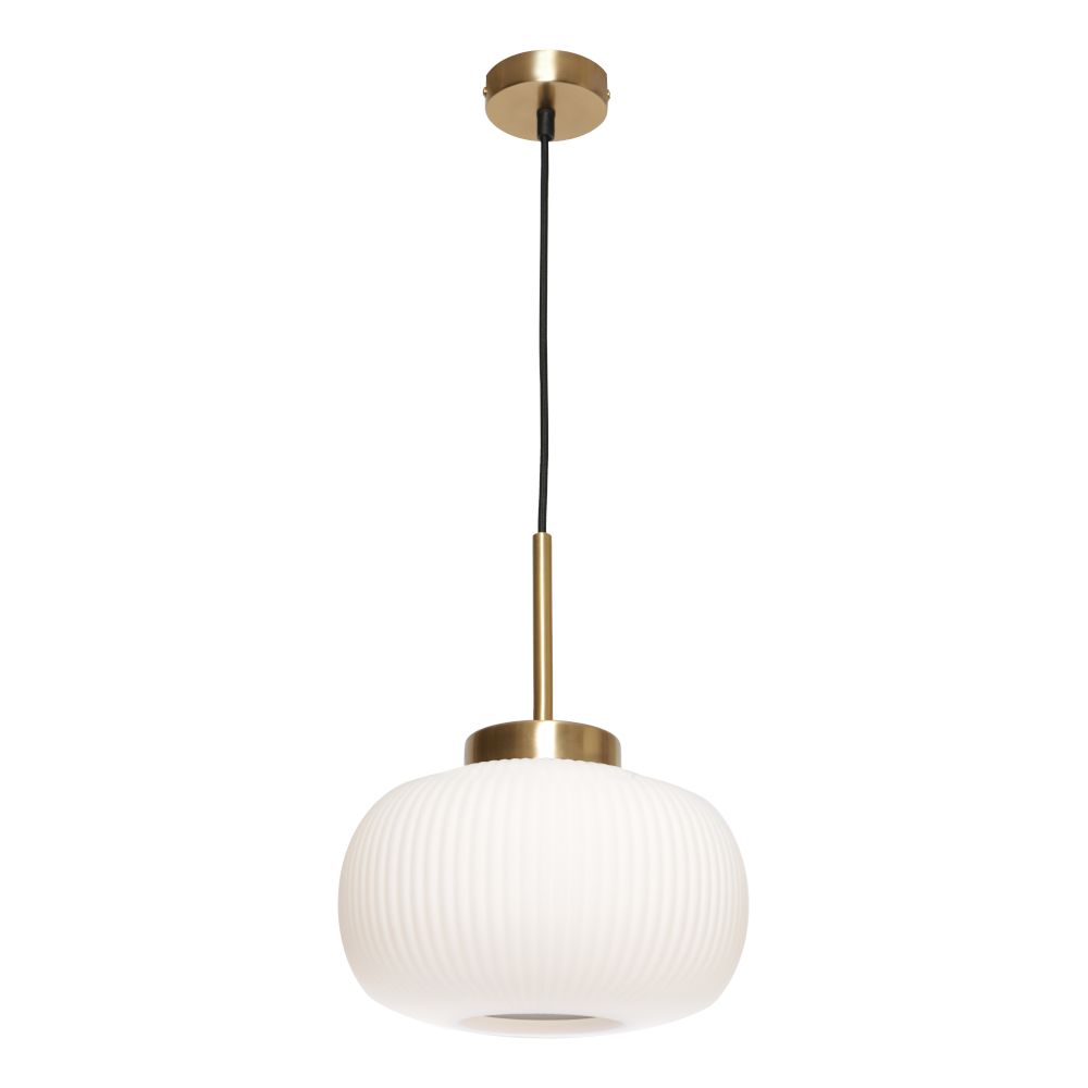 Hutton 1 Light Pendant Gold