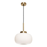 Hutton 1 Light Pendant Gold