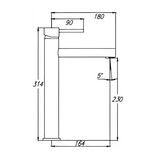 Ideal High Basin Mixer IDB9