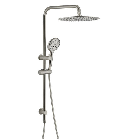 IDSSR1-BN-Ideal Shower System With Rail (Brushed Nickel)