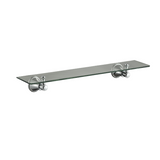 IKON Clasico Glass Shelf - Chrome