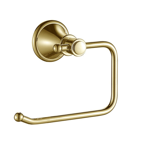 IKON Clasico Toilet Roll Holder - Brushed Gold