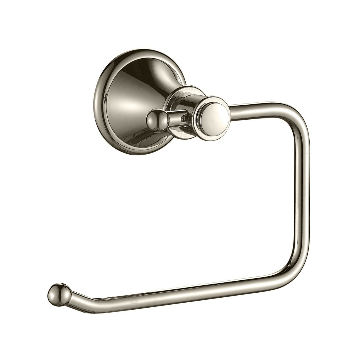 IKON Clasico Toilet Roll Holder - Brushed Nickel