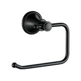 IKON Clasico Toilet Roll Holder - Matte Black