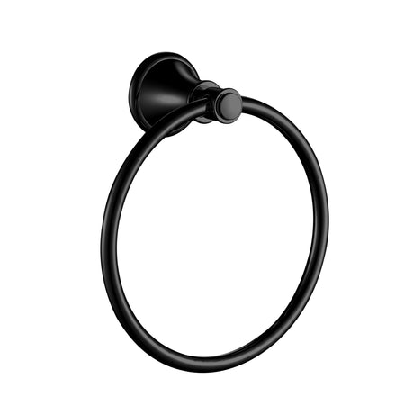 IKON Clasico Towel Ring (Matte Black)