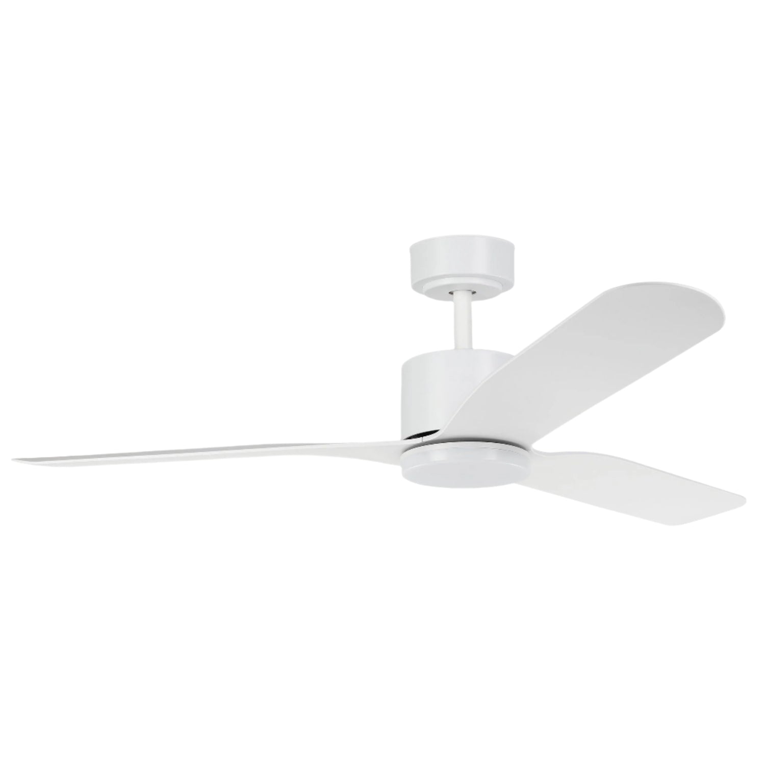 ILUKA 52 DC ceiling fan with LED light (Matte White)