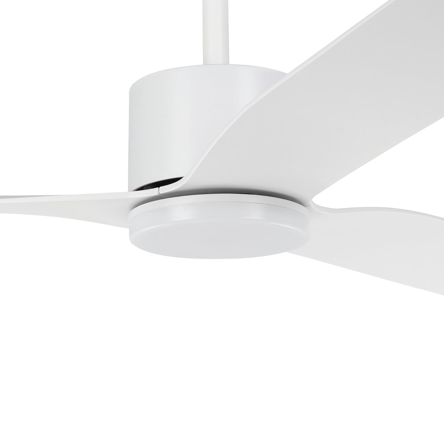 ILUKA 52 DC ceiling fan with LED light (Matte White)