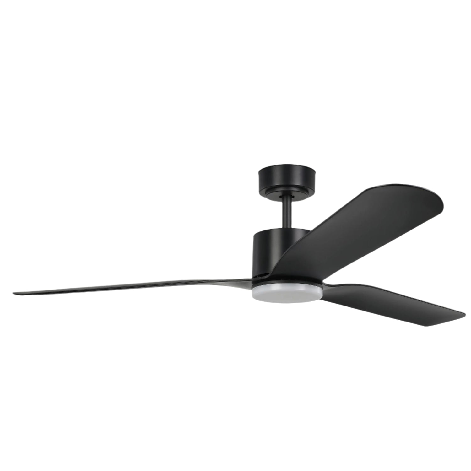 ILUKA 60 DC Ceiling Fan with LED Light (Matte Black)