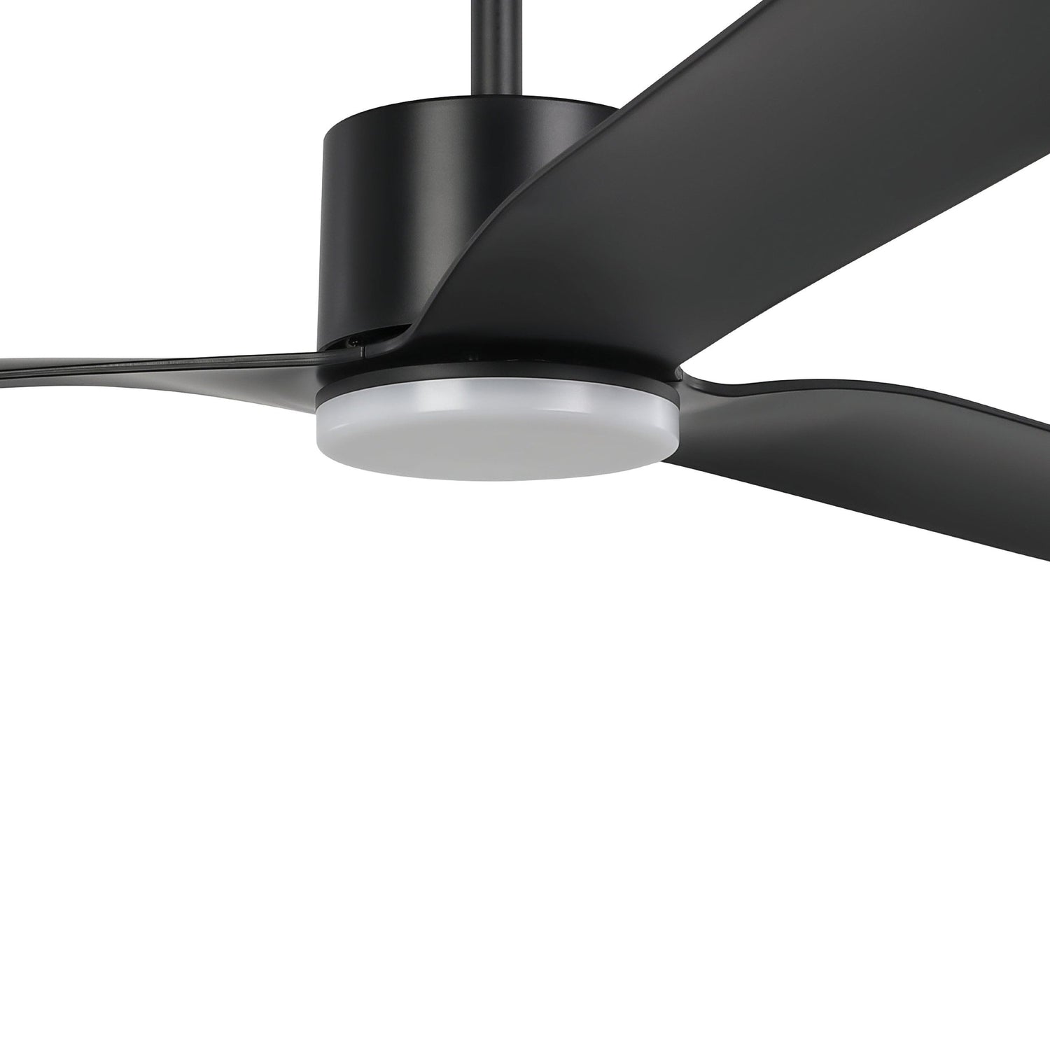 ILUKA 60 DC Ceiling Fan with LED Light (Matte Black)
