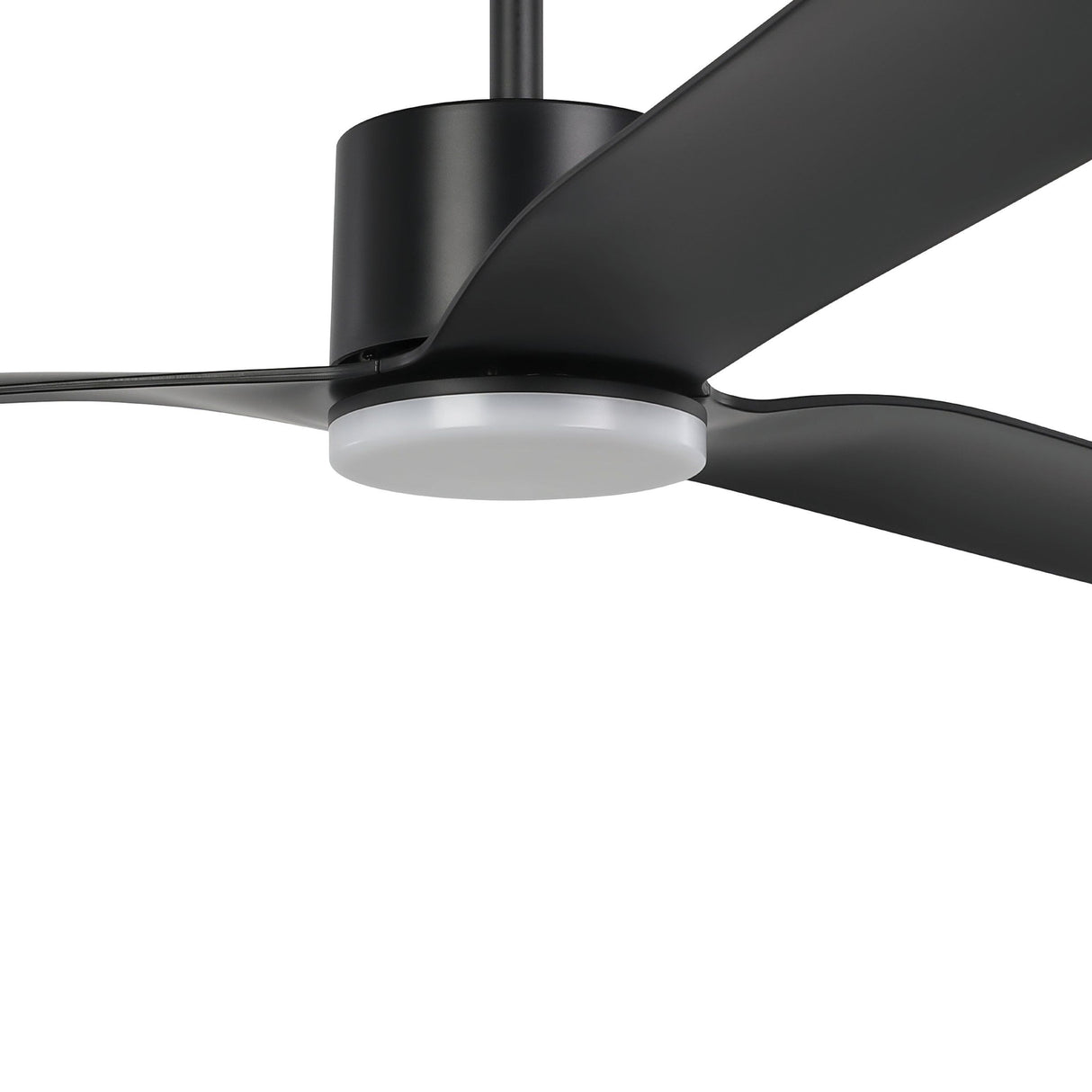 ILUKA 60 DC Ceiling Fan with LED Light (Matte Black)