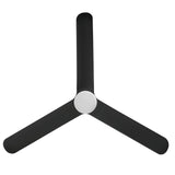 ILUKA 60 DC Ceiling Fan with LED Light (Matte Black)