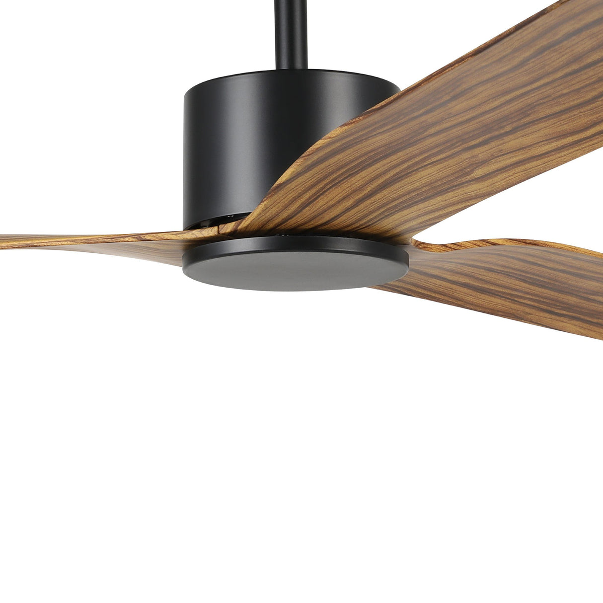 ILUKA 60 DC ceiling fan (Brown Rustic - Matte Black)